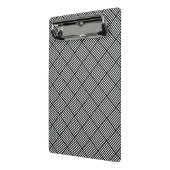 Geometrische überprüfte Beschaffenheit Mini Klemmbrett (Gewinkelt2)