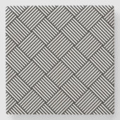 Geometrische überprüfte Beschaffenheit Steinuntersetzer (Vorderseite)