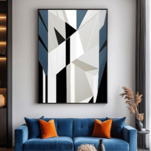 Geometrische Vertikalität Poster