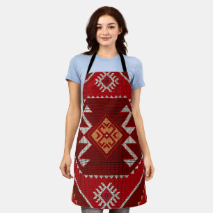 Geometrische vintage klassische bunte-trendy Mode Schürze