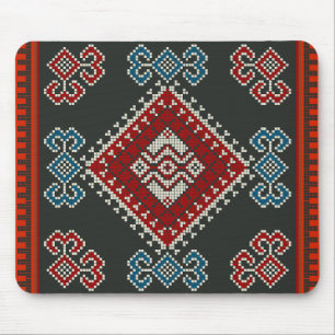 Geometrische Vintage klassische mode-trendige bunt Mousepad