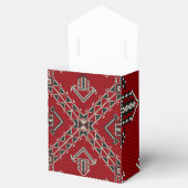 Geometrische Vintage Mode niedlich-trendiger Klass Geschenkschachtel (Geöffnet)