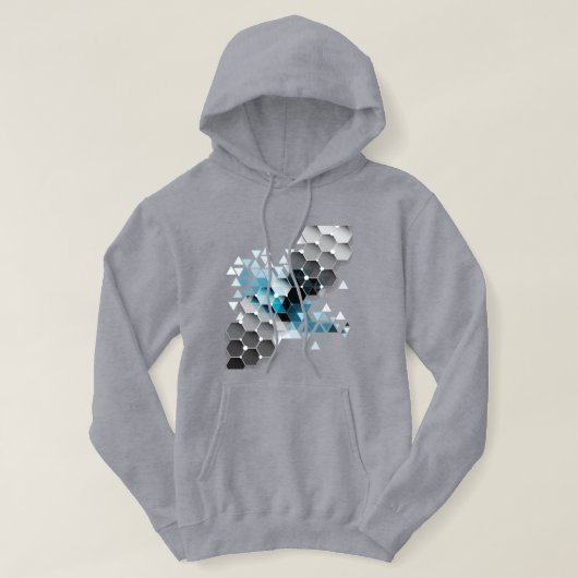 Geometrische Vorstellungskraft Hoodie (Design vorne)