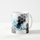 Geometrische Vorstellungskraft Kaffeetasse (VorderseiteRechts)