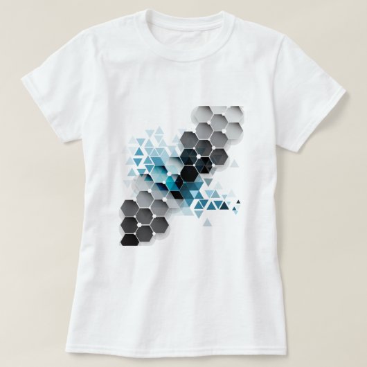 Geometrische Vorstellungskraft T-Shirt (Design vorne)