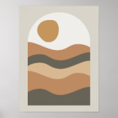 Geometrische Wandkunst Poster (Vorne)