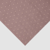 Geometrische, warme Neutronen, beige Polka Dots Cr Seidenpapier (Detail)