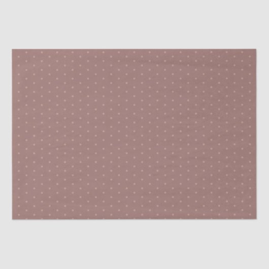 Geometrische, warme Neutronen, beige Polka Dots Cr Seidenpapier (Vorderseite)