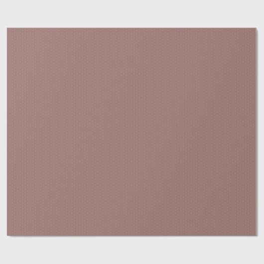 Geometrische, warme Neutronen, beige Polka-Punkte Geschenkpapier (Flach)