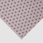 Geometrische, warme Neutronen Polka Dot Blume Seidenpapier (Detail)