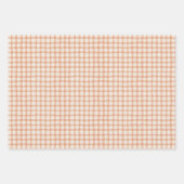 Geometrische, warme Töne Geschenkpapier Set (Vorderseite 3)