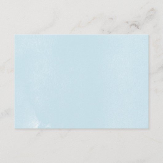 Geometrische Wasserfarbeneinsteckkarte Begleitkarte (Rückseite)