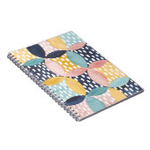 Geometrische Wasserfarbkreise Notizblock (Rechte Seite)