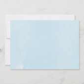 Geometrische Wasserfarbsilberkarte Save the Date (Rückseite)