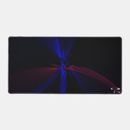 Geometrische Wave Abstraktion Maus Pad Mat Schreibtischunterlage