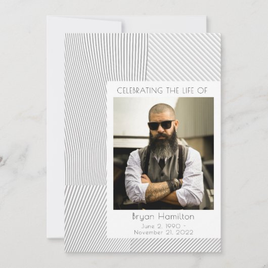 Geometrische Waves - Begehung des Programms "Leben Einladung (Vorderseite)