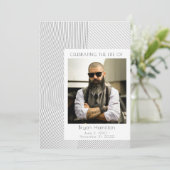 Geometrische Waves - Begehung des Programms "Leben Einladung (Stehend Vorderseite)