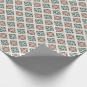 Geometrische WeihnachtsPackpapier-Nr. 2 Geschenkpapier (Ecke)