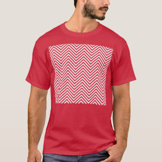 geometrische Wellen außerhalb von Linien T-Shirt
