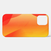 Geometrische Wellenform mit abstrakter glurrer Abs Case-Mate iPhone Hülle (Rückseite (Horizontal))