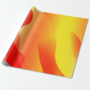 Geometrische Wellenform mit abstrakter glurrer Abs Geschenkpapier