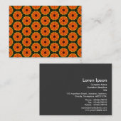 Geometrische Werte 010614(01) Visitenkarte (Vorne/Hinten)