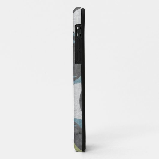 Geometrische Wiederholung I Case-Mate iPhone Hülle (Hinten/Links)