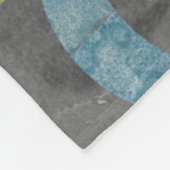 Geometrische Wiederholung I Fleecedecke (Ecke)