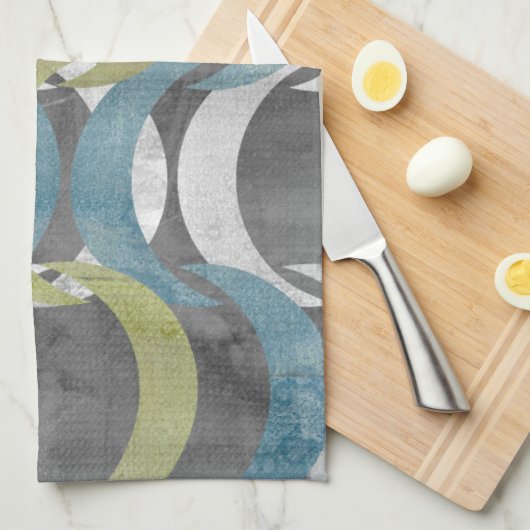 Geometrische Wiederholung I Geschirrtuch (Viertel Falte)