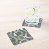 Geometrische Wiederholung I Rechteckiger Pappuntersetzer (Vor Ort)