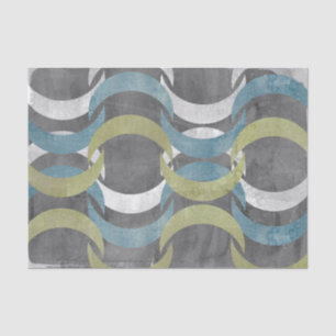 Geometrische Wiederholung I Seidenpapier