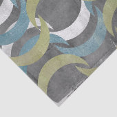 Geometrische Wiederholung I Seidenpapier (Ausschnitt)