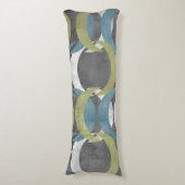 Geometrische Wiederholung I Seitenschläferkissen (Vorderseite Vertikal)