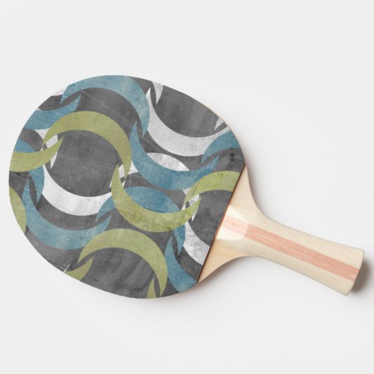 Geometrische Wiederholung I Tischtennis Schläger (Seitenansicht)
