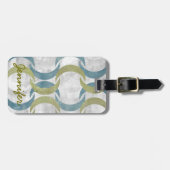 Geometrische Wiederholung III Gepäckanhänger (Vorderseite horizontal)