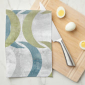 Geometrische Wiederholung III Geschirrtuch (Viertel Falte)