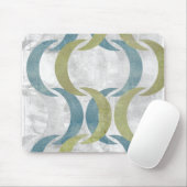 Geometrische Wiederholung III Mousepad (Mit Mouse)