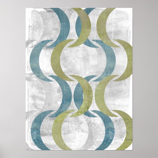 Geometrische Wiederholung III Poster (Vorne)