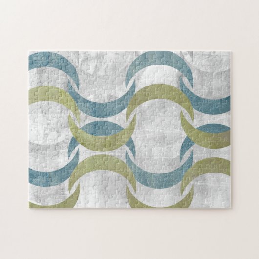 Geometrische Wiederholung III Puzzle (Horizontal)