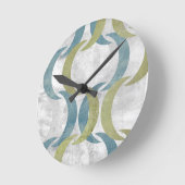 Geometrische Wiederholung III Runde Wanduhr (Winkel)