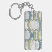 Geometrische Wiederholung III Schlüsselanhänger (Vorderseite links)