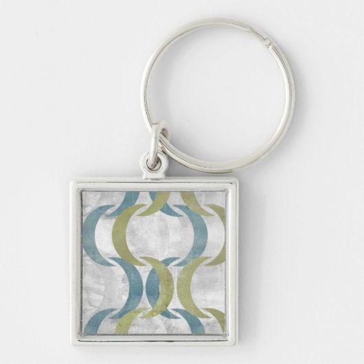 Geometrische Wiederholung III Schlüsselanhänger (Vorne)