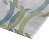 Geometrische Wiederholung III Schneidebrett (Ecke)