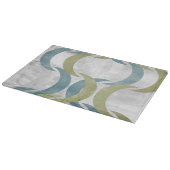 Geometrische Wiederholung III Schneidebrett (Ecke)