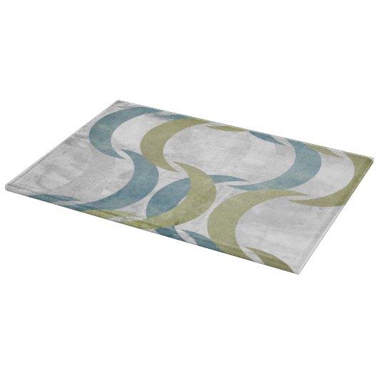 Geometrische Wiederholung III Schneidebrett (Ecke)