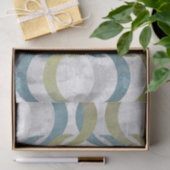 Geometrische Wiederholung III Seidenpapier (Geschenk)