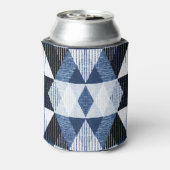 Geometrische Wiederholung: Texturierter Hintergrun Dosenkühler (Kanne Rückseite)