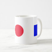 Geometrische Zahlen Kaffeetasse (VorderseiteRechts)