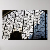 Geometrische Zeit Poster (Vorne)