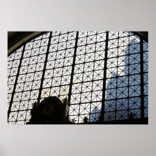 Geometrische Zeit Poster